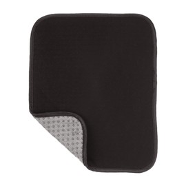 PATIKIL Bowling Ball Towel 25x20cm Microfiber Pad for Cleaning Bowling Balls Gray