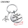 CHOORO Orangutan Keychain Slightly Distracted Orangutans Keychain Monkey Key Chain