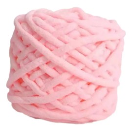 Grueso Y Grueso De Poliéster Para Tejer A Mano, Ideal Rosa