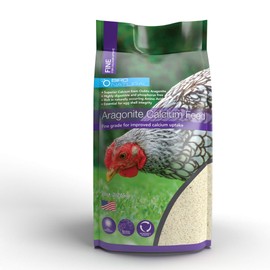 BirdNatural Aragonite Calcium Feed FINE 5LB, White (BIRD001)