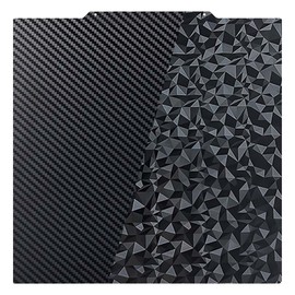 IdeaFormer Smooth PEO PET Pressure Plate 250 x 250 mm, Spring Steel PEO PET Build Plate Spring Steel Print Bed for QiDi Q1 Pro for AnkerMake M5/M5C