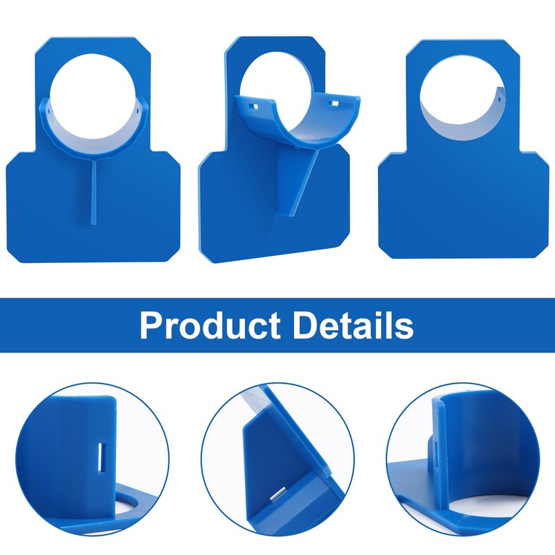 RUNEAY Pool Hose Holder, Pack of 2, Plastic Kink Protection,