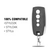 Garage Door Opener 433.92MHz Hansender, Pack of 3 Garage Doors