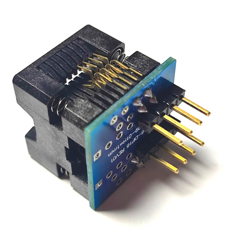 SOP8 to DIP8, SOP16 to DIP16 IC Programmer Socket Converter