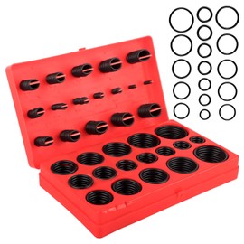 419 Piece Sealing Rings Set Sealing Ring O Ring Assortment O Rings Assortment O Rings Rubber Seals Tap Seal Tap O Ring Set Sealing Rings Rubber Seal Round Diameter 3-50 mm