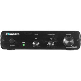 Soundavo PSB-200 Subwoofer Amplifier with Crossover/Phase Control - 200W