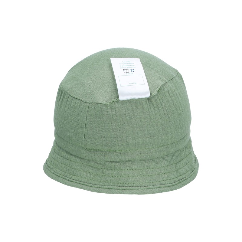 Sterntaler Unisex Children's Fishing Hat Muslin Children's Hat, dark green
