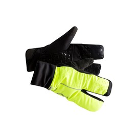 Craft Sportswear Siberian 2.0 Split Finger Glove - XS, Flumino/Black