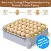 MATICOOPX 30 Egg Incubator with Humidity Display, Egg Candler, Automatic
