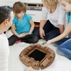 Shut The Box Game for 1-6 Players, Plusvivo Large Round