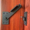 Flip Latch Lock,90 Degre Heavy Duty Gate Latch with Padlock