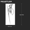 INKARTLINK Tattoo Tech, 2 Sheets Medium Semi Permanent Tattoo, Adult