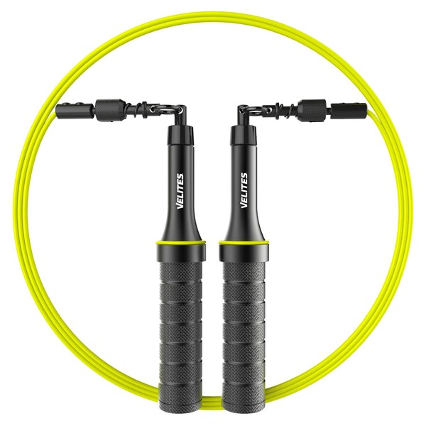 Velites Weighted Jump Rope for Crosstraining, Boxing and Fitness Earth