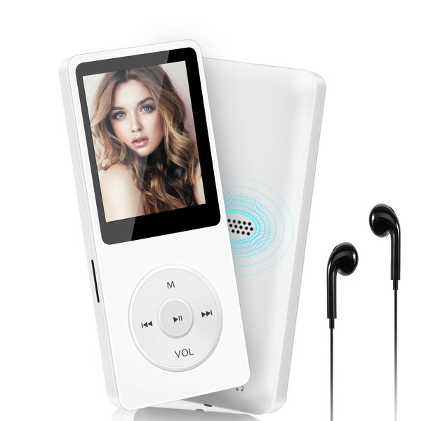 Aigital MP3 Player with Bluetooth and 32GB TF Card, HiFi