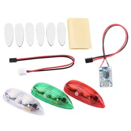 Drone Flash Light RC Airplane Drone LED Light RC Fix Wing Helicopter Super Bright for Aircraft