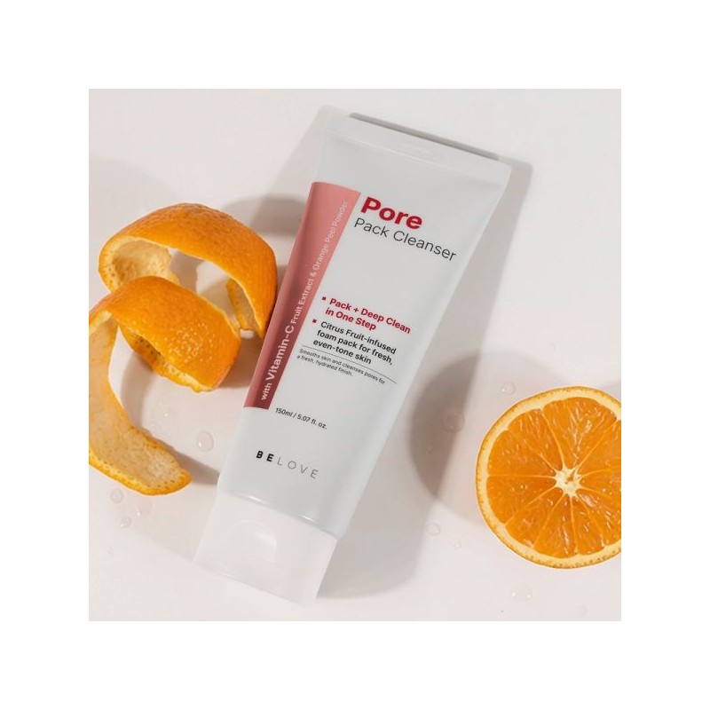 Be Love 비러브 포어 팩 클렌저 150ml /클렌징폼 워시오프팩 Belove