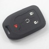 kcpros 2 fundas protectoras de silicona de goma negra con
