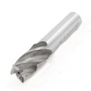 sourcingmap 18mmx16mmx92mm 4 Flutes HSS-AL End Mill Milling Cutter Tool