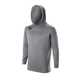 Wilson Basketball Shooting Hoodie - Gray, Medium