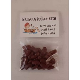 Dixie Ridge Designs Hillbilly Bubble Bath gag gift or prank Party favor for fun and laughs