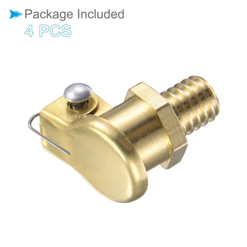 CoCud Copper Spring Grease Oil Cup Cap, | M6x1 Thread