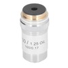 100X Achromatic Microscope Objective Lens High Magnification 20.2mm Interface Thread