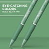 Sharpie S-Gel, Gel Pens, Medium Point (0.7mm), Forest Green Barrel,