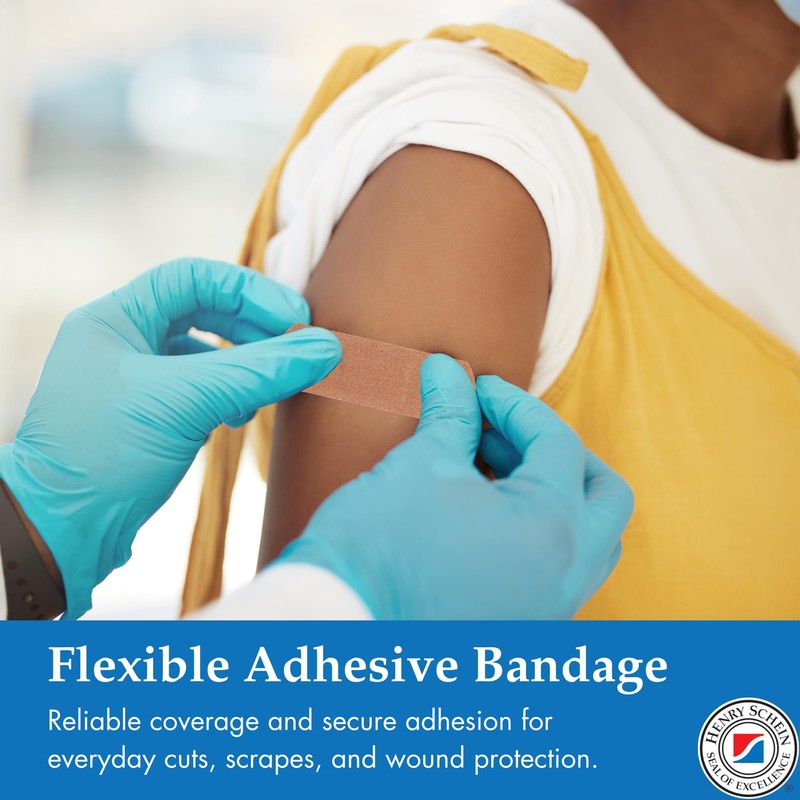 Henry Schein Sterile Adhesive Fabric Bandages, 1" x 3" –