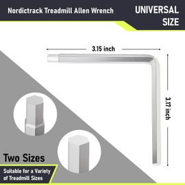 shiguan Treadmill Allen Wrench Replacement for NordicTrack, Proform, Bowflex & More of Treadmills