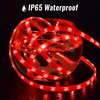 West Ivory 100ft 16-Mode Flat LED Strip Lights, 1860LEDs, SMD