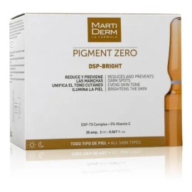 Martiderm Ampolletas Pigment Zero C/30amp Tipo de piel Piel con manchas