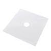 Gas Stove Liners, 6 pcs/Set Reusable Fiberglass Gas Stove Protector
