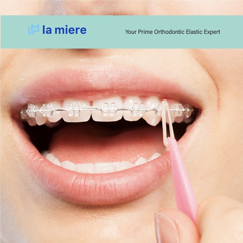 LA MIERE Non Latex 300 pcs 1/4inch (6.4mm) Medium (4.7oz)