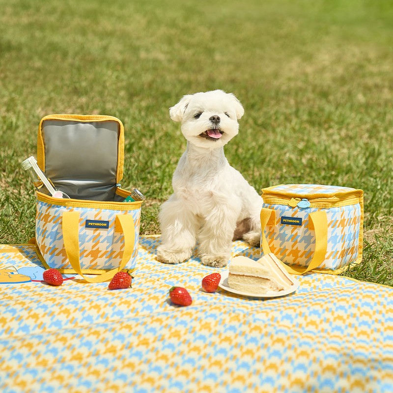 PETHROOM [Pesroom] Folding Picnic Mat Two-way Bag Picnic Bag Waterproof