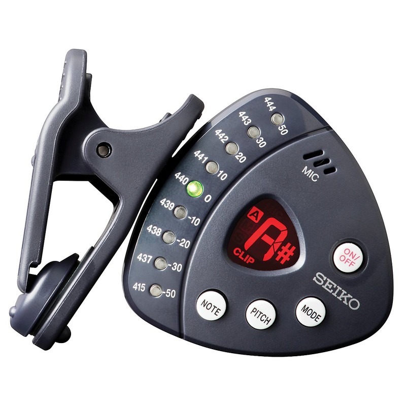 Seiko STX1N Clip-Style Chromatic Guitar Tuner