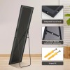 Simple Deluxe Rectangular Full Length Mirror Standing Hanging Leaning Full