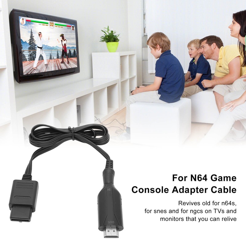 For N64 to HD Multimedia Interface Adapter Cable 3 Display