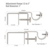 Outside Mounted Blinds Curtain Rod Bracket (Only Fit for 1.3-2