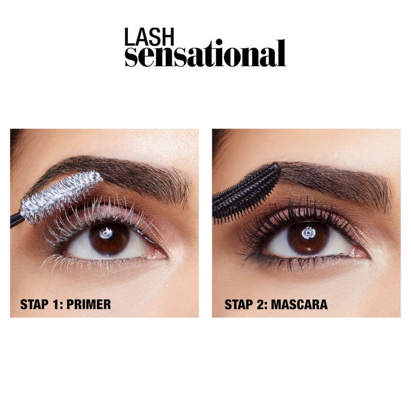 Maybelline Lash Sensational Washable Mascara, Lengthening and Volumizing for a