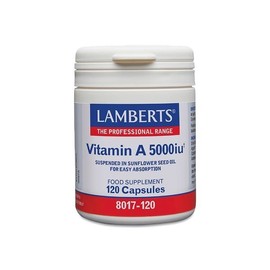 Lamberts Vitamin A 5000 IU 120 capsules
