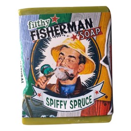 Filthy Fisherman all natural glycerin BAR SOAP Spruce Fir Pettitgrain by Filthy Farmgirl