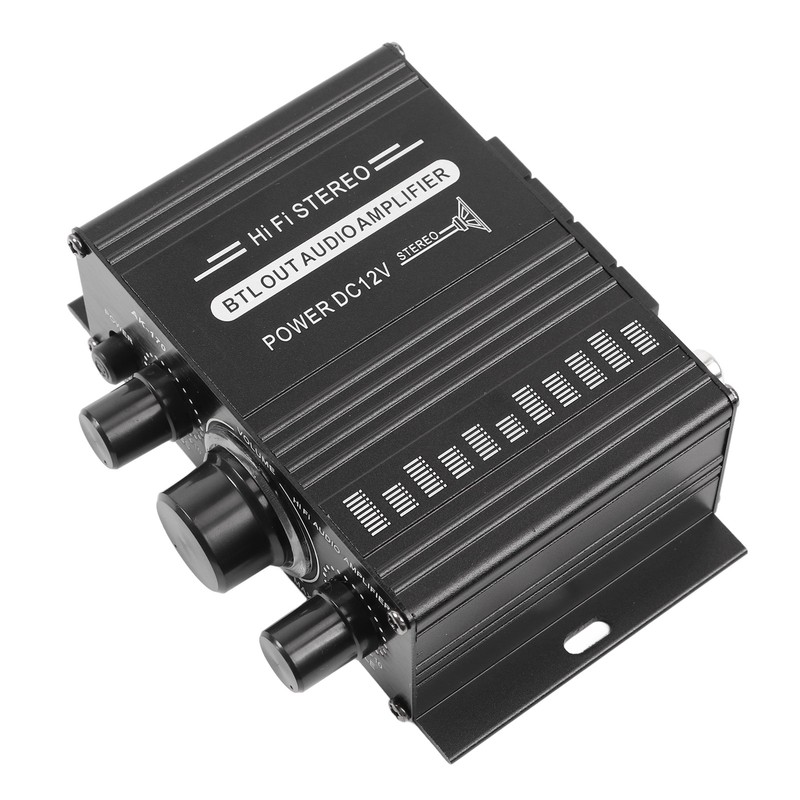 Car Audio Power Amplifier Dual Channel Circuit Guard Stereo Mini