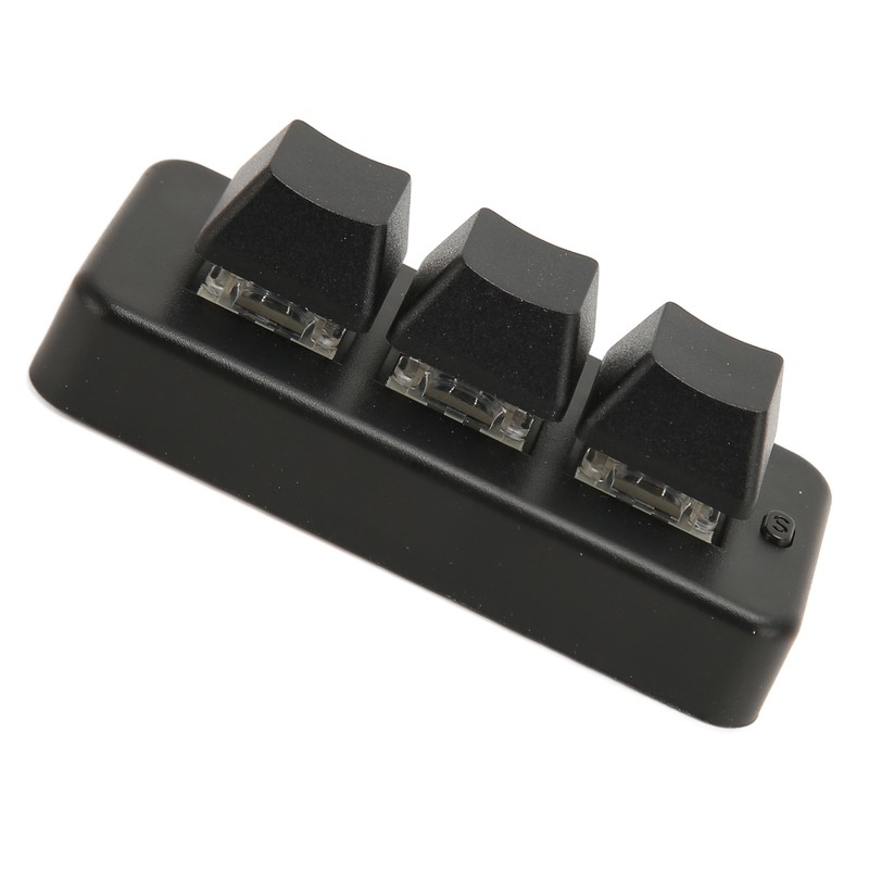 3 Key Mini Keypad 3 Mode USB Wireless 2.4G Bluetooth
