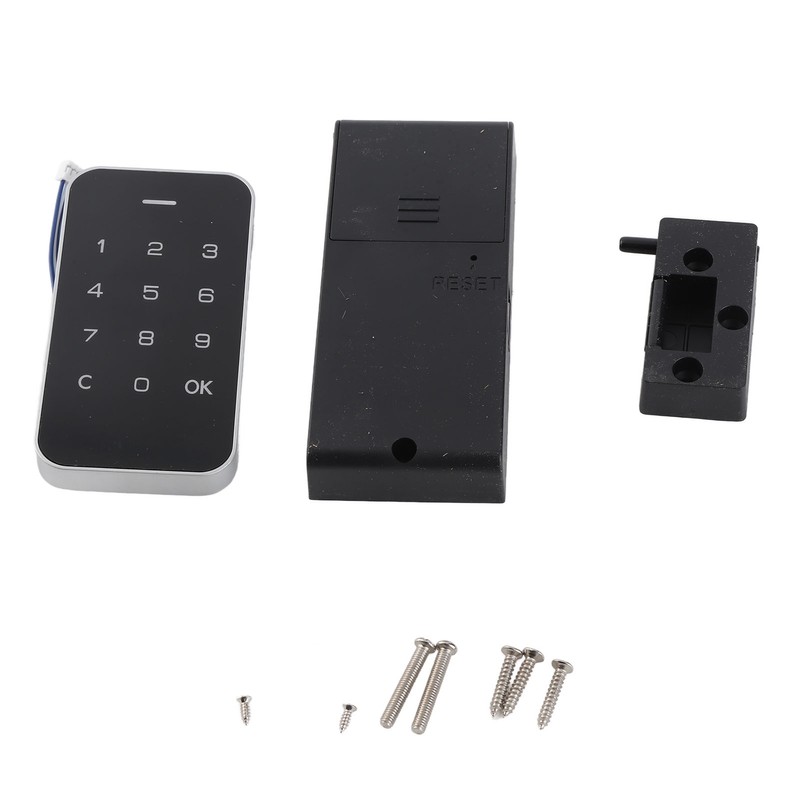 Electronic Cabinet Lock High Safety Password Entry Digital Touch Keypad