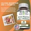 Amazing Formulas Cal Mag Zinc + Vit D3 Salud Osea