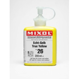 Mixol Universal Tints, Lightfast Yellow For Exteriors, #26, 200ml