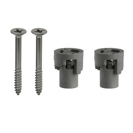 Masterpart Dishwasher Decor Door Bracket Screw Fixing Kit To Fit Siemens Integrated Dishwashers SN65T053EU/55, SN65T053EU/73