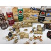 Dioramas Plus Diorama 1/35 60 Piece Unpainted Cargo Boxes Crates