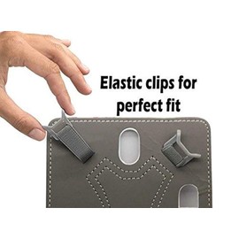 DV 10inch Tablet Case Cover - Universal Leather Stand Case Folio Cover Magic Leather 360° Rotating Case Fits for ALL 10" Inch & 10.1" Inch Android Tablets tab (Black)