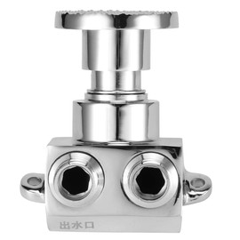 Foot Pedal Valve, Automatic Cold Water Tap Foot Pedal Control Valve /2in Round Foot Valve Durable Suitable For Hospitals, Schools, Office Buildings
